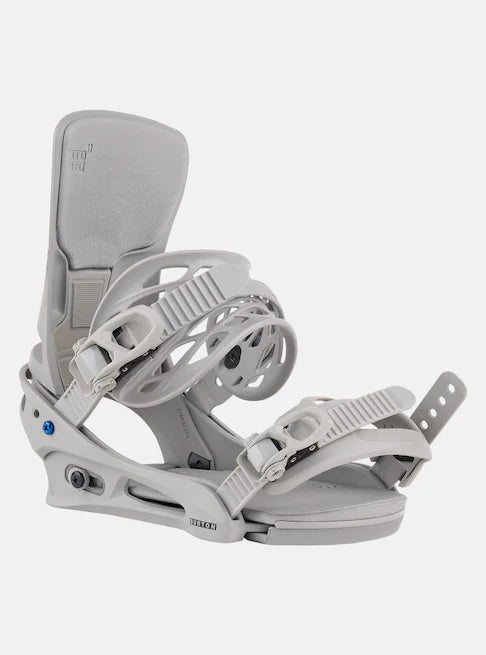Burton Cartel X Snowboard Bindings Mens Grey / Logo - Elevation107