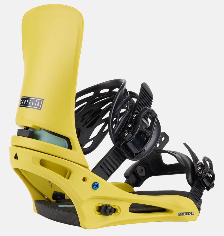 Burton Cartel X Snowboard Bindings Mens Sulfur - Elevation107
