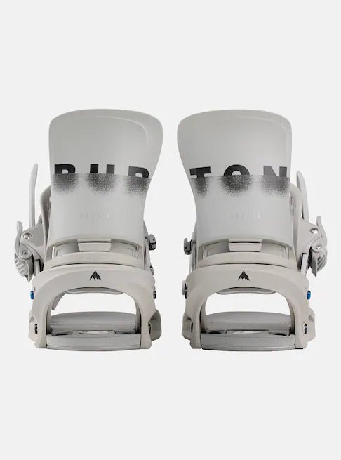 Burton Lexa X Snowboard Bindings Womens Grey / Logo - Elevation107