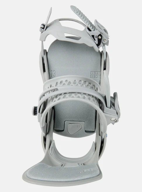 Burton Lexa X Snowboard Bindings Womens Grey / Logo - Elevation107