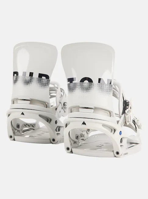 Burton Cartel X EST Snowboard Bindings Mens Grey / Logo - Elevation107