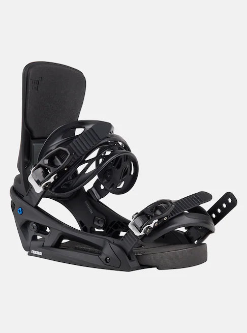Burton Cartel X EST Snowboard Bindings Mens Black / White / Graphic - Elevation107