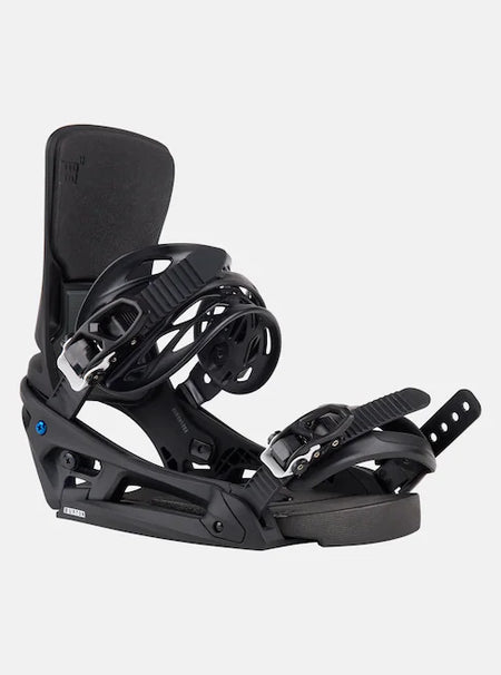Burton Cartel X EST Snowboard Bindings Mens Black / White / Graphic - Elevation107