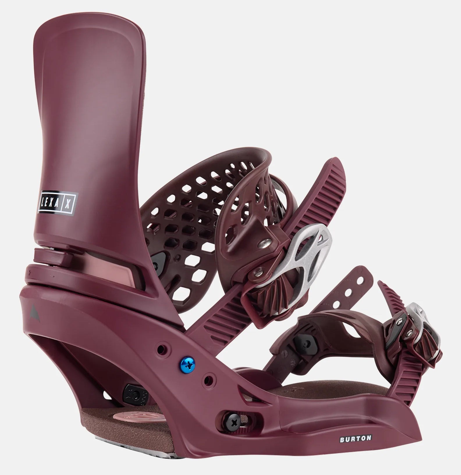 Burton Lexa X Snowboard Bindings Womens Almandine - Elevation107