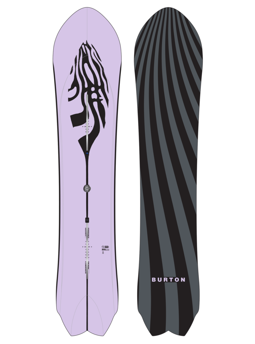 Burton Fish 3D Snowboard Unisex 2025 - Elevation107