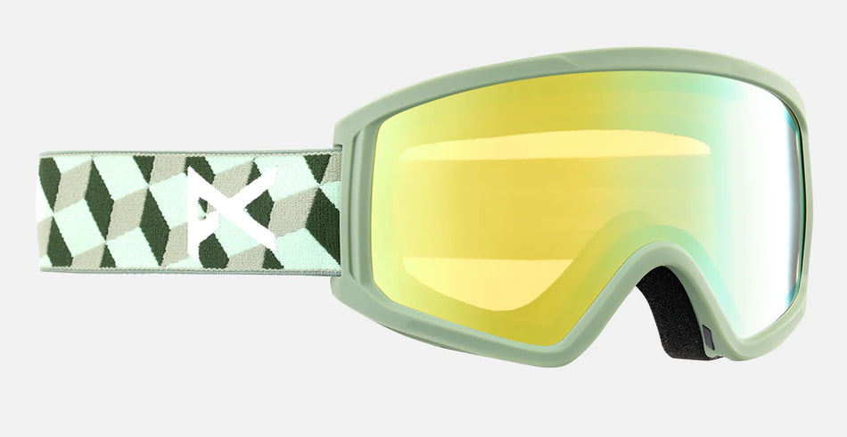 Anon Tracker 2.0 Goggles Kids Cubes / Gold Chrome Lens - Elevation107