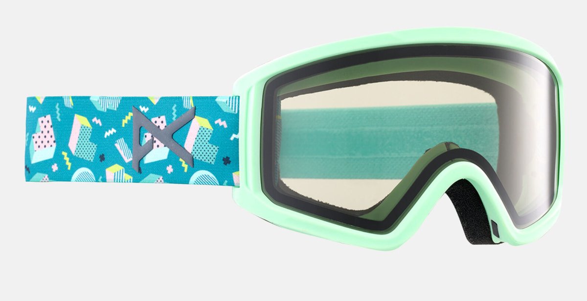 Anon Tracker 2.0 Goggles Kids Low Bridge Fit 90s Vibe / Smoke Lens - Elevation107