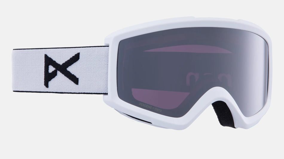 Anon Helix 2.0 Goggles & Spare Lens White / Perceive Sun Onyx Lens - Elevation107