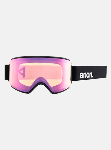 Anon WM3 Goggles & MFI Face Mask & Spare Lens 2024 Black / Perceive Variable Blue Lens