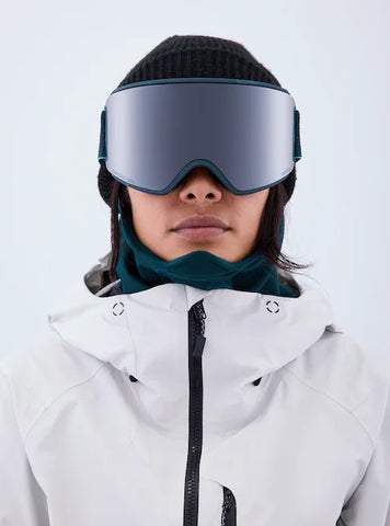 Anon WM3 Goggles MFI Face Mask & Spare Lens Womens 2023 Peacock / Perceive Sun Onyx Lens
