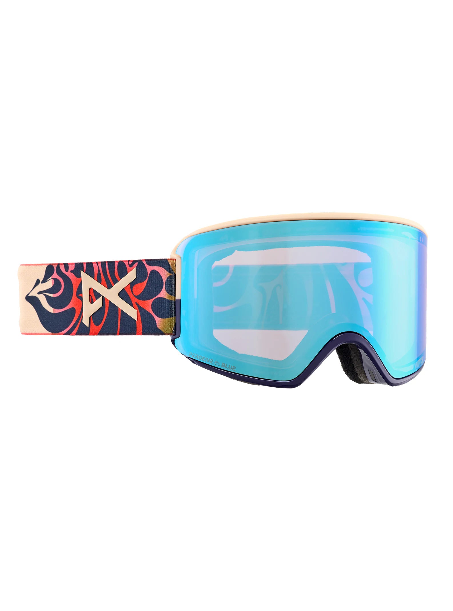 Anon WM3 Goggles & MFI Face Mask & Spare Lens Focal / Perceive Variable Blue Lens - Elevation107