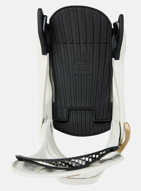 Burton Step On Escapade Snowboard Bindings Womens White / Gold - Elevation107