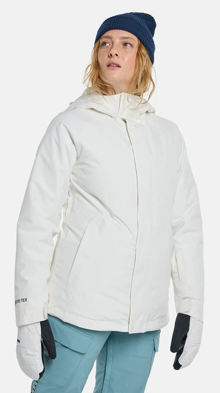 Burton Powline GORE - TEX Insulated Jacket Womens Stout White - Elevation107
