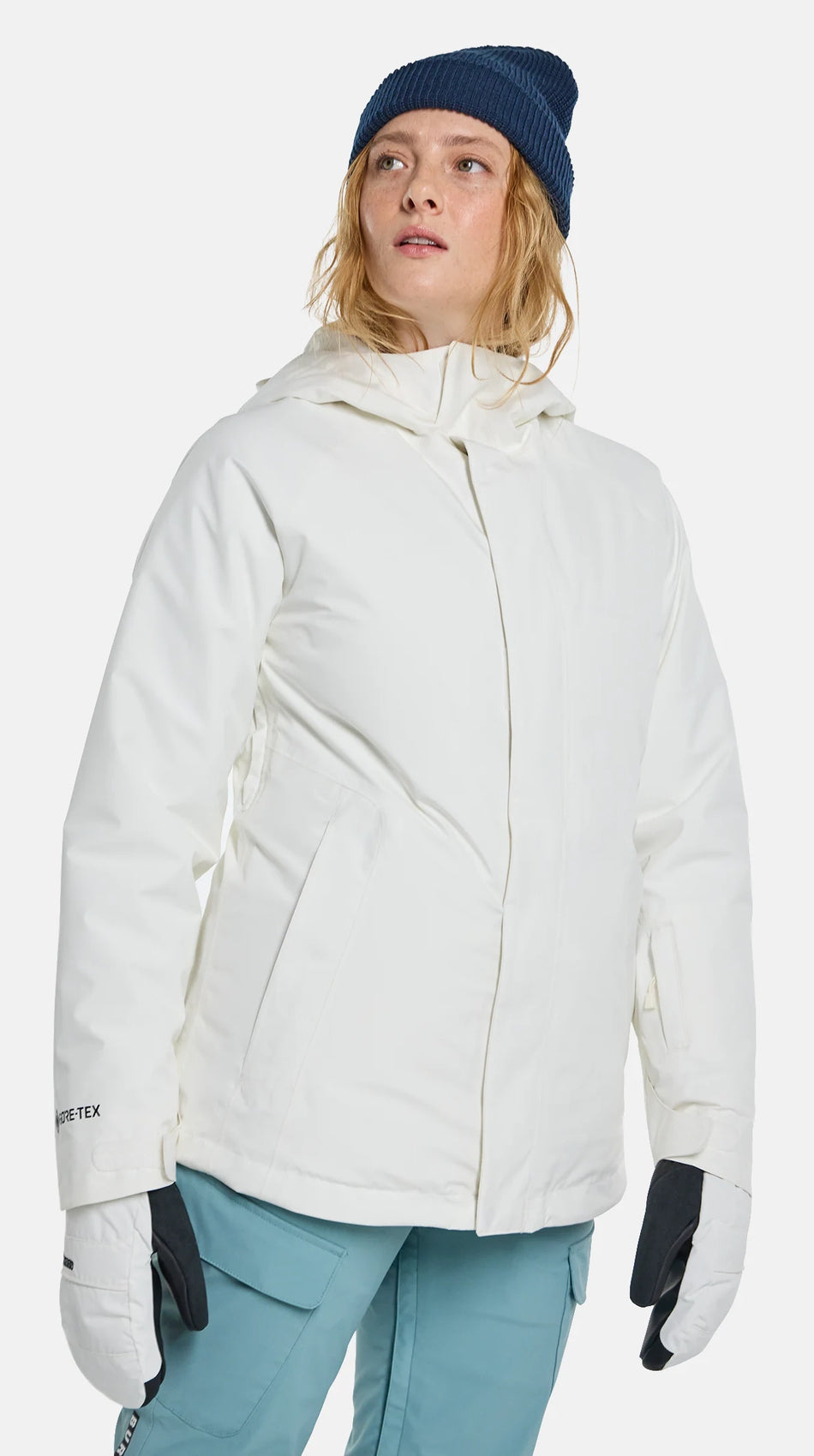Burton Powline GORE - TEX Insulated Jacket Womens Stout White - Elevation107