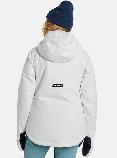Burton Powline GORE - TEX Insulated Jacket Womens Stout White - Elevation107