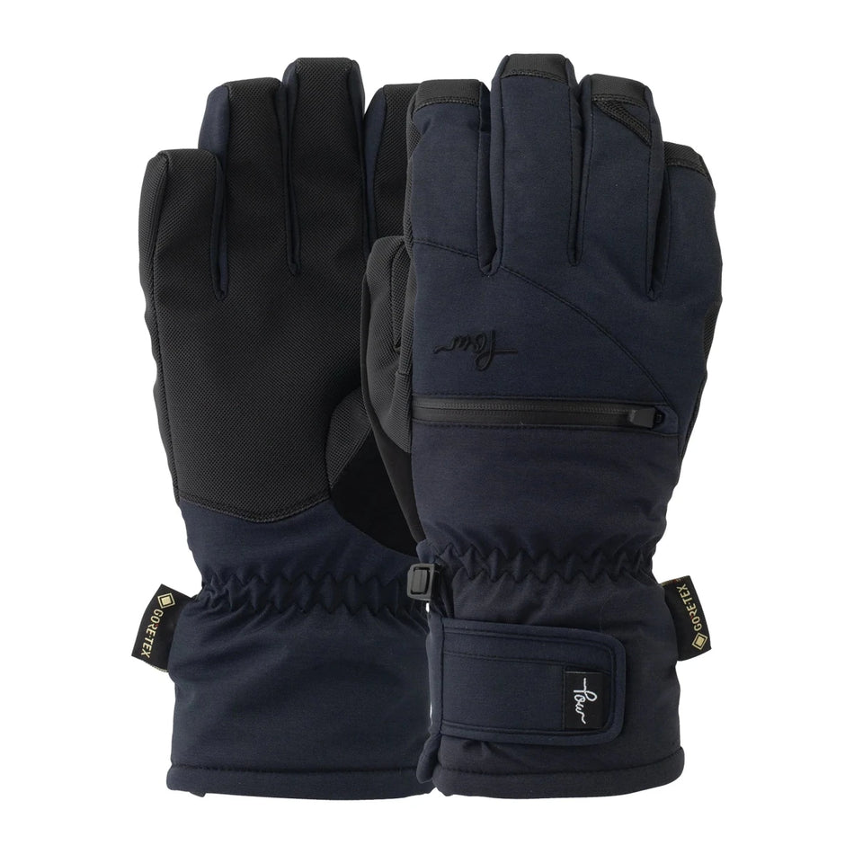 POW Cascadia Gore - Tex Short Glove Womens 2026 Black - Elevation107