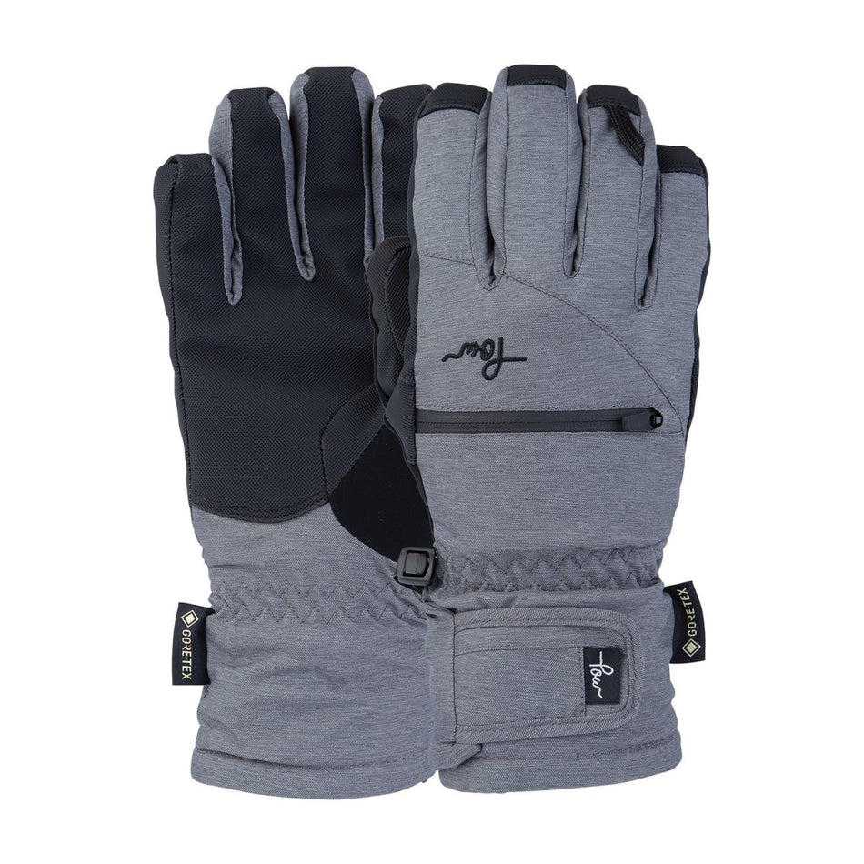 POW Cascadia Gore - Tex Short Glove Womens Grey - Elevation107