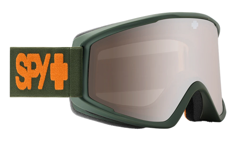 Spy Crusher Elite Junior Goggles Matte Steel Green / Bronze Silver Mirror
