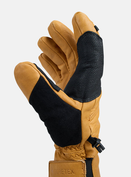 Burton [ak] GORE - TEX Leather Clutch Glove Honey - Elevation107