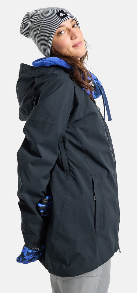Burton Pyne Jacket Womens Black - Elevation107