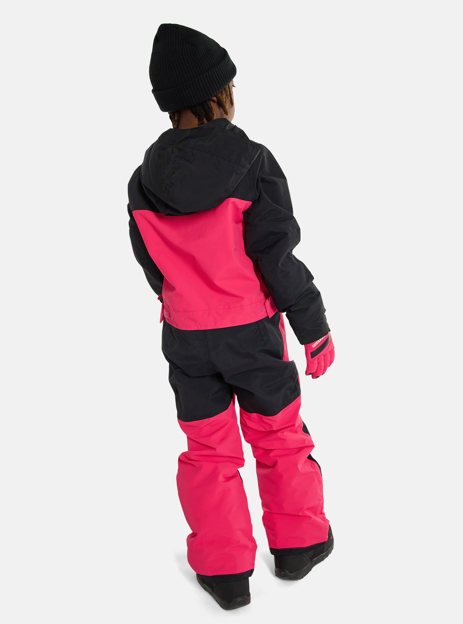 Burton Kids One Piece Suit 2025 Black / Azalea Pink - Elevation107