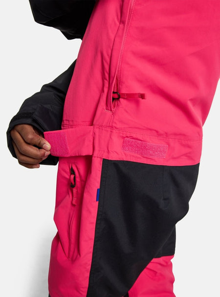 Burton Kids One Piece Suit 2025 Black / Azalea Pink - Elevation107