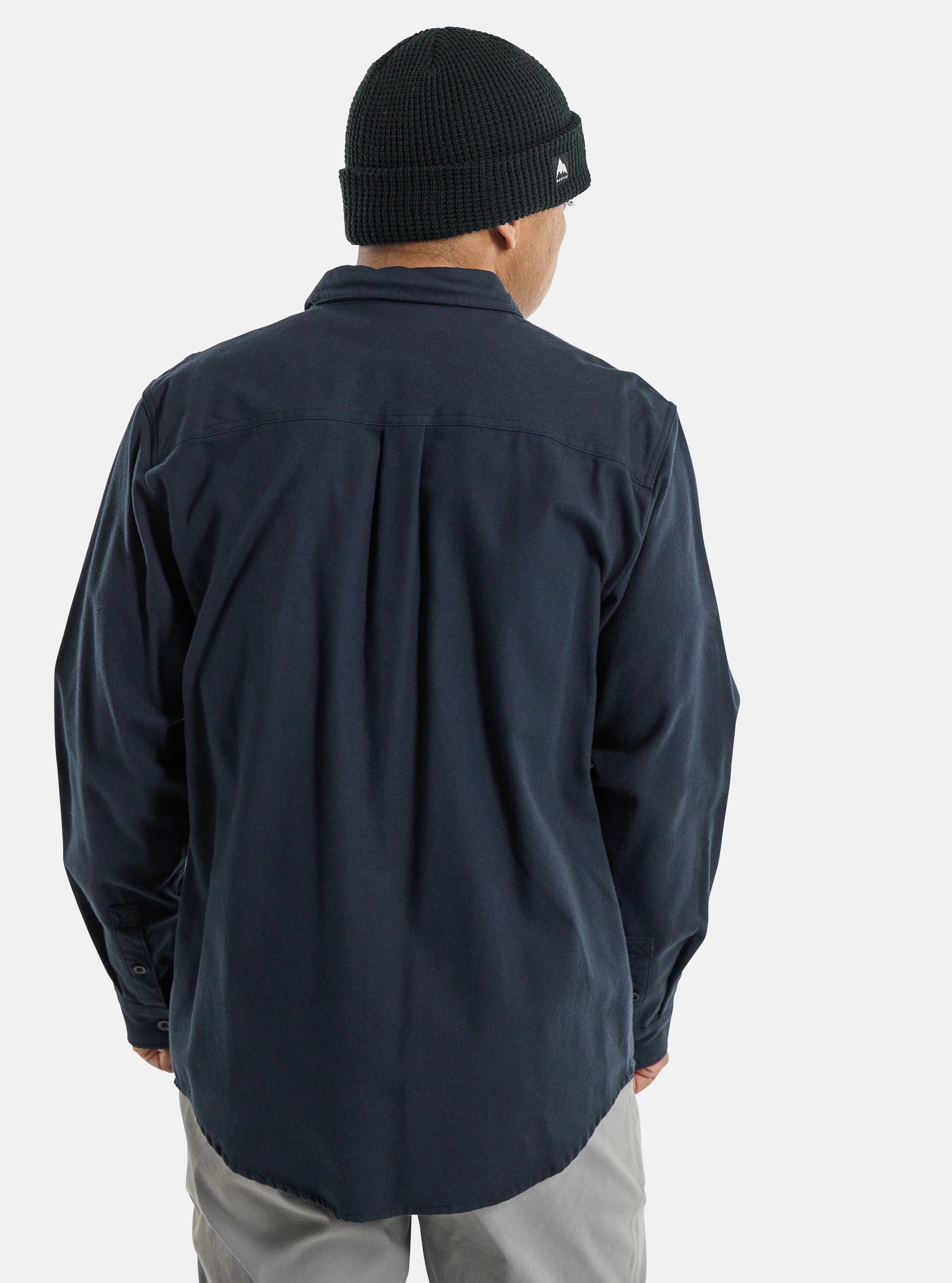 Burton Favourite Flannel Long Sleeved Shirt Mens Black - Elevation107