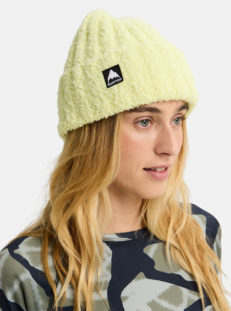 Burton Plush Beanie 2026 Glow Yellow Green - Elevation107