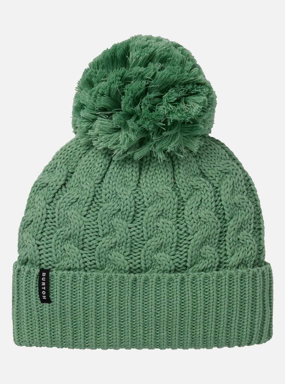 Burton Zippy Fleeced Lined Beanie 2026 Soft Sage - Elevation107