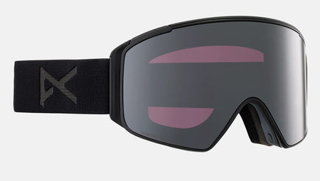 Anon M4S Cylindrical Goggles & MFI Face Mask & Spare Lens Smoke / Perceive Sun Onyx Lens - Elevation107