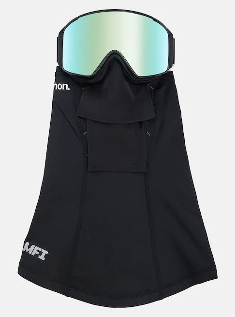 Anon M4S Cylindrical Goggles & MFI Face Mask & Spare Lens Black / Perceive Variable Blue Lens - Elevation107