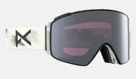 Anon M4S Cylindrical Goggles & MFI Face Mask & Spare Lens Flight Attendant / Perceive Sun Onyx Lens - Elevation107