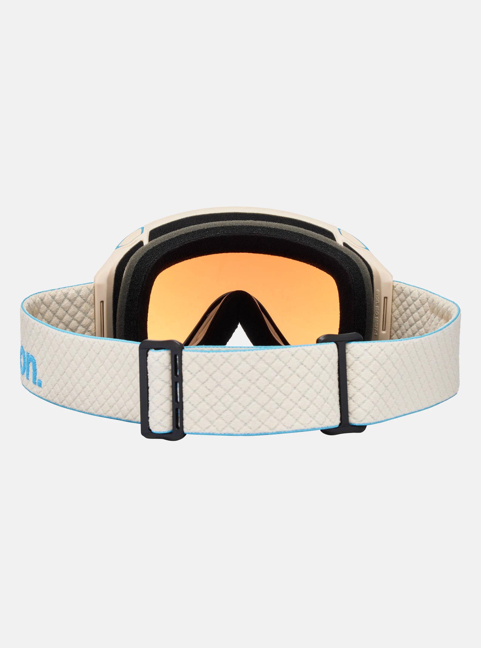 Anon M4S (Cylindrical) Goggles & MFI Face Mask & Spare Lens - Oat / Perceive Variable Blue Lens - Low Bridge Fit - Elevation107