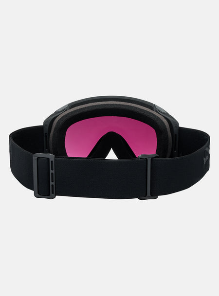 Anon M4S (Cylindrical) Goggles & MFI Face Mask & Spare Lens - Smoke / Perceive Sunny Onyx Lens - Low Bridge Fit - Elevation107