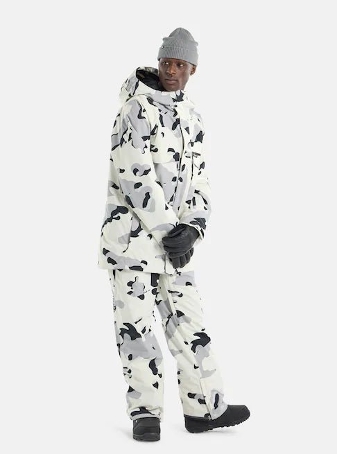 Burton Covert 2.0 Jacket Mens Stout White / Cookie Camo - Elevation107