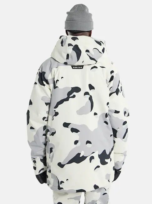 Burton Covert 2.0 Jacket Mens Stout White / Cookie Camo - Elevation107