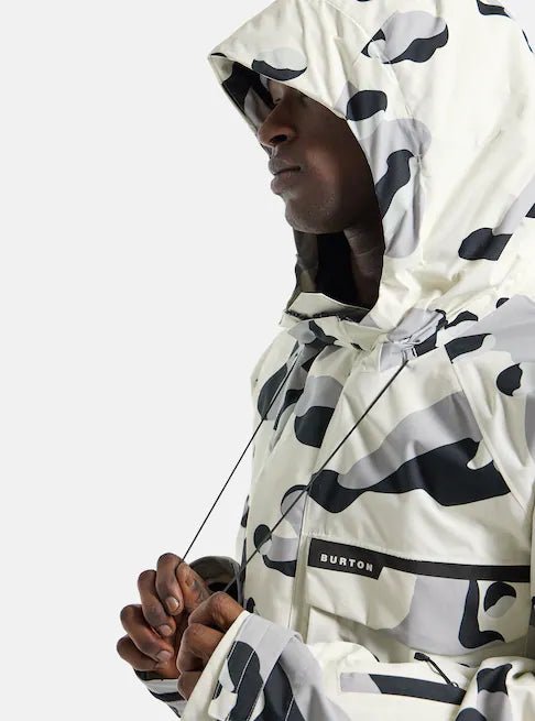 Burton Covert 2.0 Jacket Mens Stout White / Cookie Camo - Elevation107
