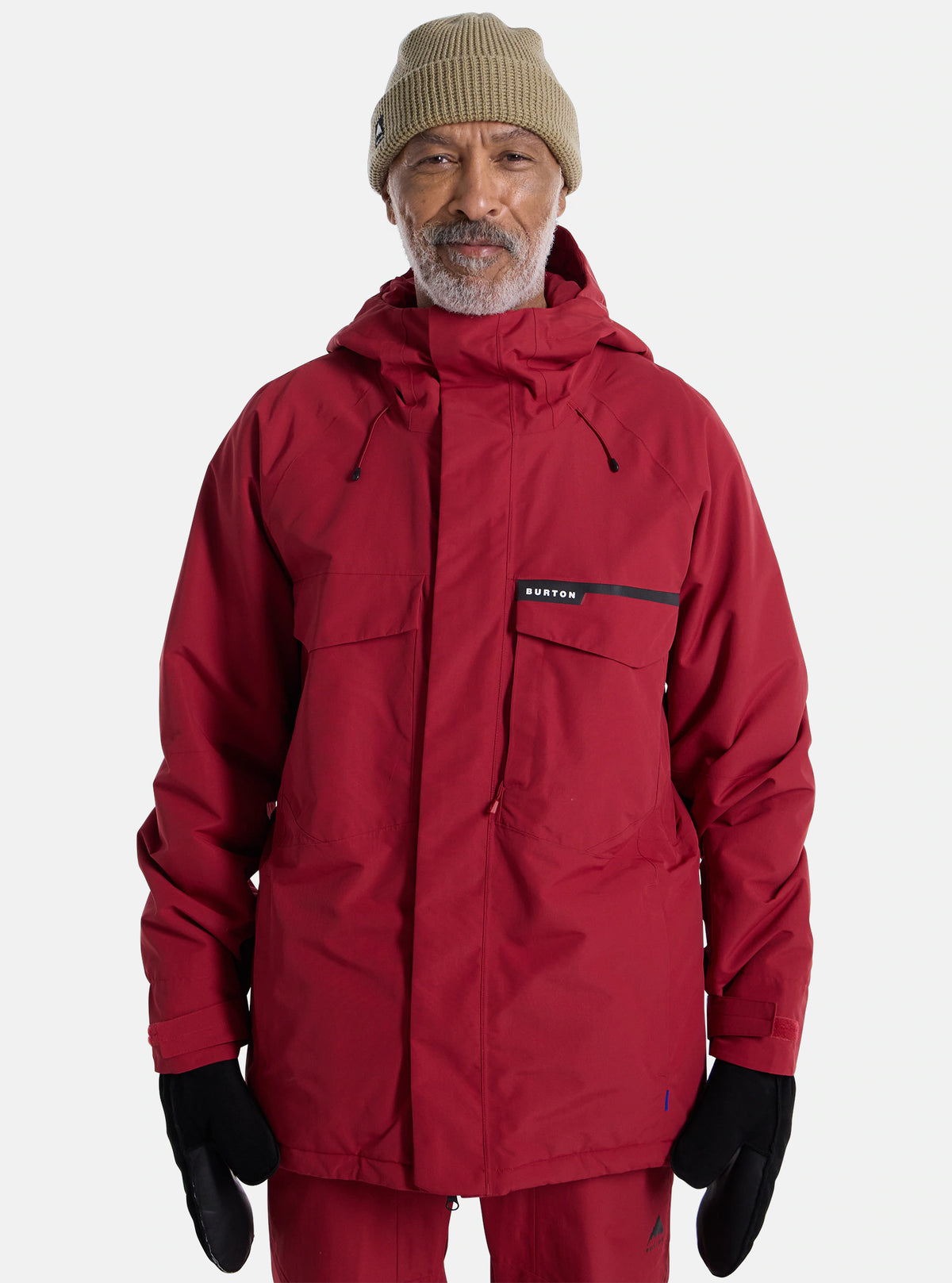 Burton Covert 2.0 Jacket Mens 2025 Deep Red - Elevation107