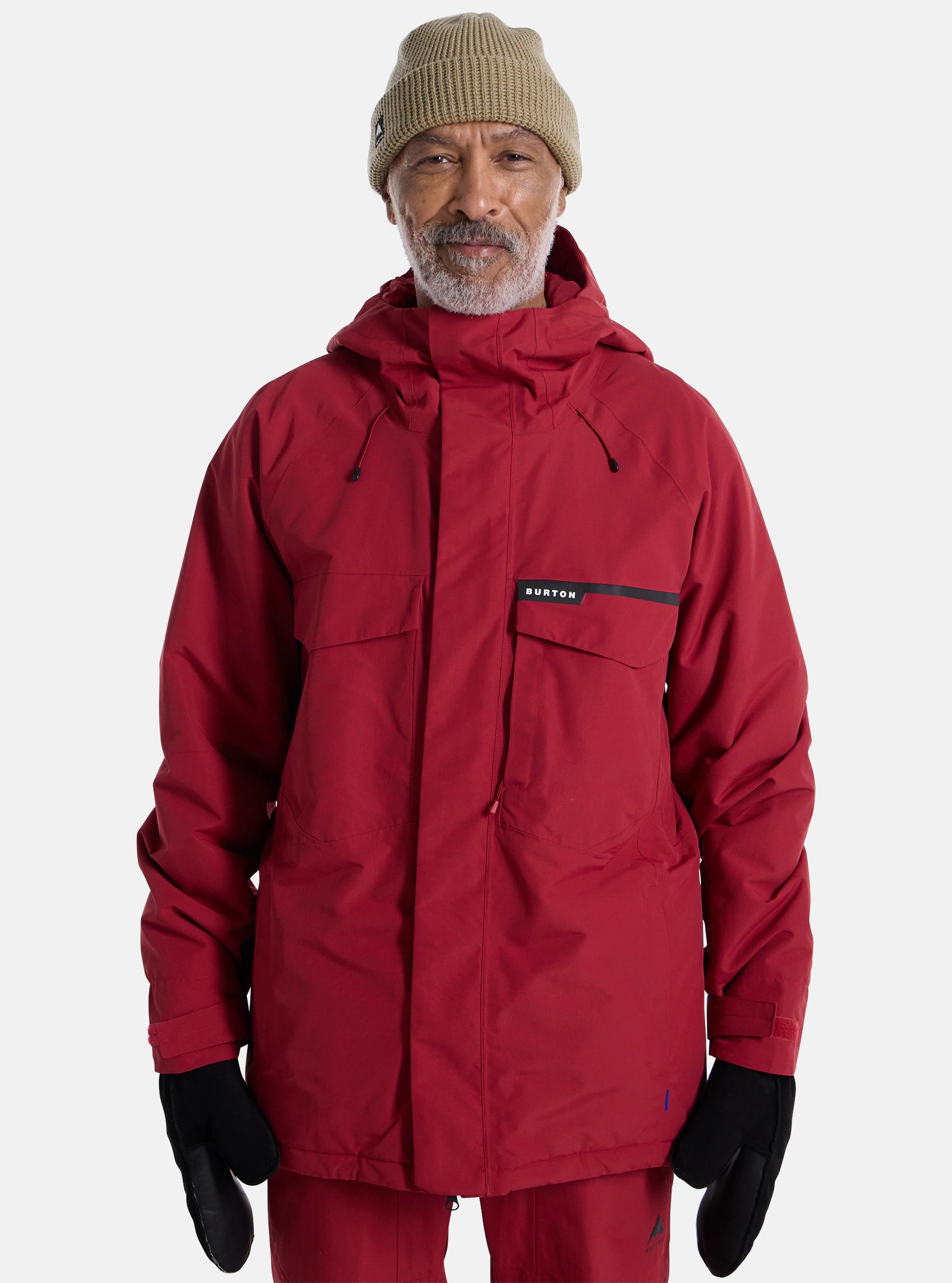Burton Covert 2.0 Jacket Mens 2025 Deep Red - Elevation107