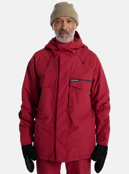 Burton Covert 2.0 Jacket Mens 2025 Deep Red - Elevation107