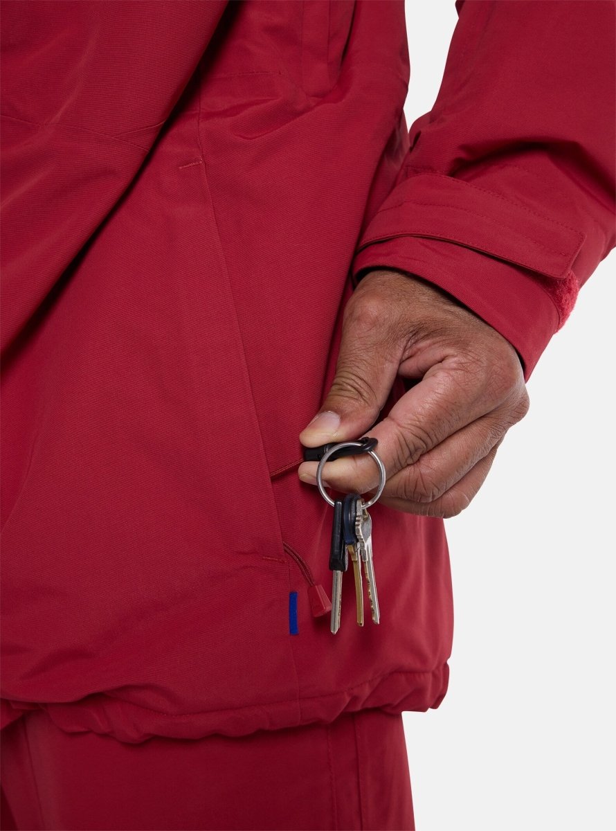 Burton Covert 2.0 Jacket Mens 2025 Deep Red - Elevation107