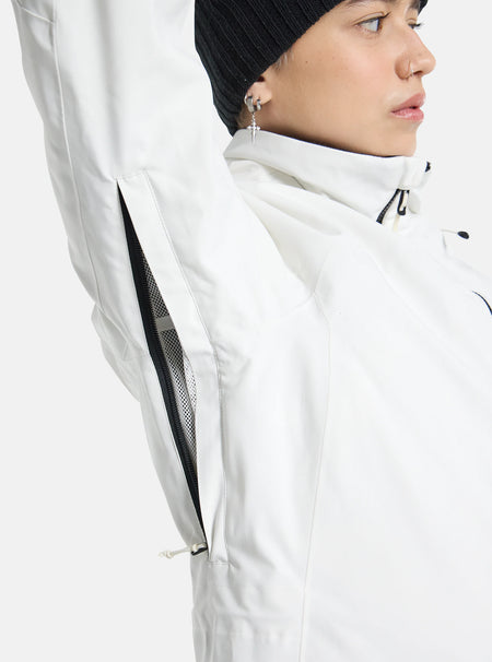 Burton Prowess 2.0 Jacket Womens 2025 Stout White - Elevation107