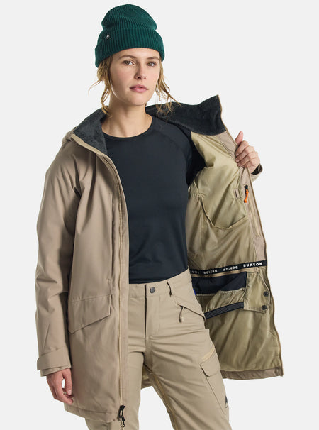 Burton Prowess 2.0 Jacket Womens 2025 Summit Taupe - Elevation107