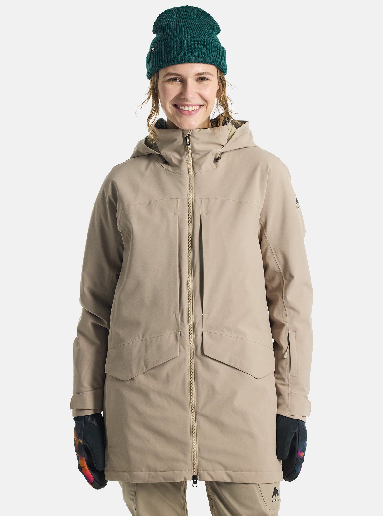 Burton Prowess 2.0 Jacket Womens 2025 Summit Taupe - Elevation107