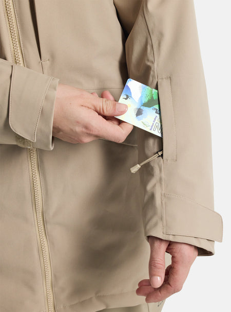 Burton Prowess 2.0 Jacket Womens 2025 Summit Taupe - Elevation107