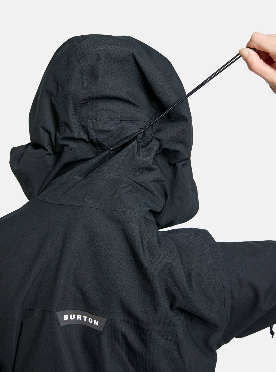 Burton Jet Ridge Jacket Womens 2025 Black - Elevation107