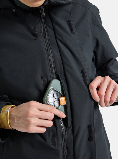 Burton Jet Ridge Jacket Womens 2025 Black - Elevation107