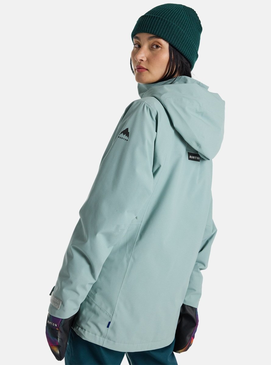Burton Jet Ridge Jacket Womens 2025 Petrol Green - Elevation107