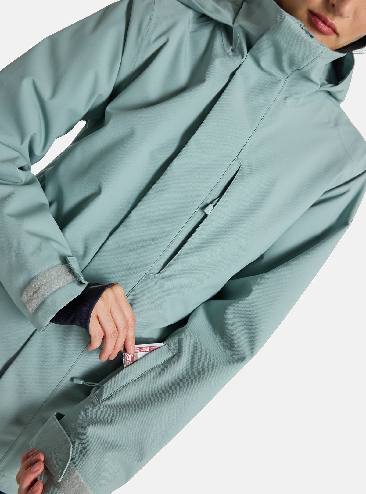 Burton Jet Ridge Jacket Womens 2025 Petrol Green - Elevation107