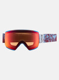 Anon M5 Goggles & MFI Face Mask & Spare Lens 024 Waves / Perceive Sun Red Lens